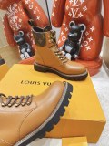 Louis Vuitton New Arrival Classic Lamb Wool Snow Boots Catwalk Fur Boots