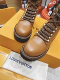 Louis Vuitton New Arrival Classic Lamb Wool Snow Boots Catwalk Fur Boots