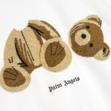 Palm Angels Fashion Decapitated Bear Long Sleeve Sweatshirt