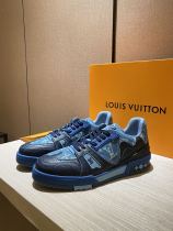 Louis Vuitton LV Trainer Virgil Abloh Outsole Logo Monogram Vintage Basketball Shoes Casual Shoes