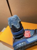 Louis Vuitton LV Trainer Virgil Abloh Outsole Logo Monogram Vintage Basketball Shoes Casual Shoes