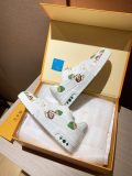 Louis Vuitton LV Trainer Virgil Abloh Outsole Logo Monogram Vintage Basketball Shoes Casual Shoes