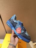 Louis Vuitton LV Trainer Virgil Abloh Outsole Logo Monogram Vintage Basketball Shoes Casual Shoes