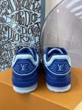 Louis Vuitton Unisex LV Color Matching Sneakers Shoes