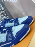 Louis Vuitton Unisex LV Color Matching Sneakers Shoes