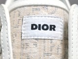 Dior Men Low Cut White Sneakers 3SN277ZJW H060