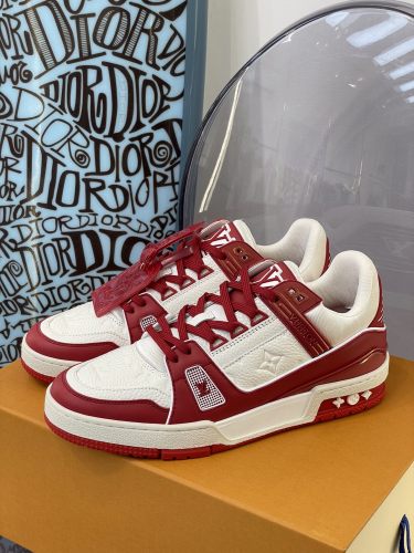 Louis Vuitton Unisex LV Color Matching Sneakers Shoes