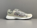 Dior B30 Men Low SMesh Fabric Low-Top Sneakers Shoes