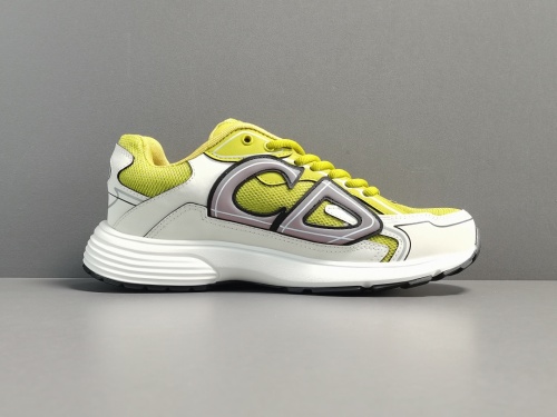 Dior B30 Men Low SMesh Fabric Low-Top Sneakers Shoes