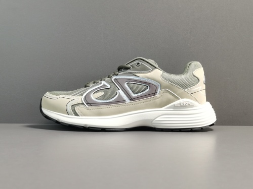 Dior B30 Men Low SMesh Fabric Low-Top Sneakers Shoes