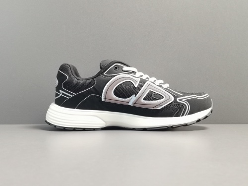 Dior B30 Men Low SMesh Fabric Low-Top Sneakers Shoes
