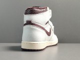 A Ma Mainers x Nike x Air Jordan 1 Retro High OG SP＂Sail and Burgundy＂