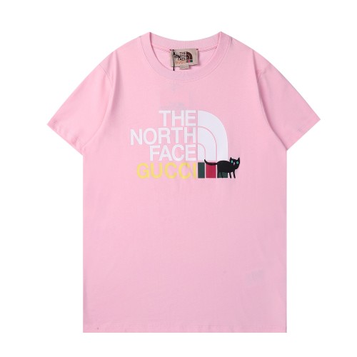 The North Face x Gucci Joint Series Kitty Three-Dimensional Print T-Shirt