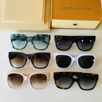 Louis Vuitton Fashion Johnny Coca Sunglasses Size:56 21 145