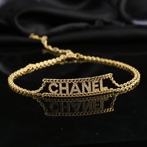 Chanel New Fashion Simple Diamond Necklace