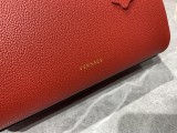 Versace LaMedusa Clutch Messenger Bag Red Size 26-12-20CM