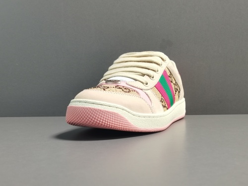 Gucci Screener Women Crystal Embellished Casual Sneakers