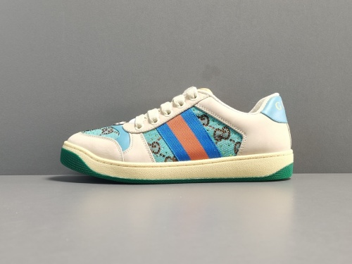 Gucci Screener Women Crystal Embellished Casual Sneakers