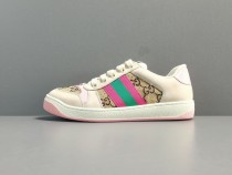 Gucci Screener Women Crystal Embellished Casual Sneakers