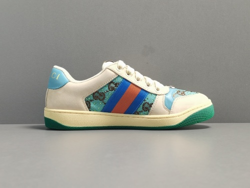 Gucci Screener Women Crystal Embellished Casual Sneakers