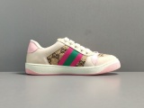 Gucci Screener Women Crystal Embellished Casual Sneakers