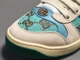 Gucci Screener Women Crystal Embellished Casual Sneakers