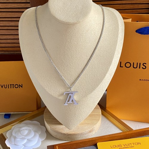 Louis Vuitton Twig Classic LV Letter Necklace