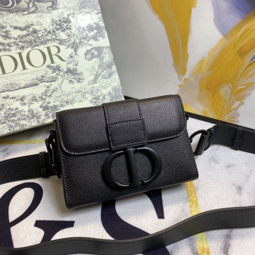 Dior CD Letter Montaigne Bag Messenger Bag Size: 19-14-7CM