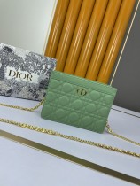 Dior New Chain Bag Clutch Green Size: 19*14cm