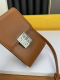 GIVENCHY New Flip Phone Bag Brown Size: 19*11*5.5cm