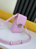 GIVENCHY New Flip LOGO Mobile Phone Bag Pink Size: 19*11*5.5cm