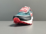 Sacai x Nike LDWaffle Midnight Spruce and University Red DJ4877-300