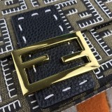 Fendi Classic Double F LOGO French Stick Crossbody Bag Size: 26-13-6cm