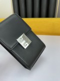 GIVENCHY New Flip LOGO Mobile Phone Bag Black Size: 19*11*5.5cm
