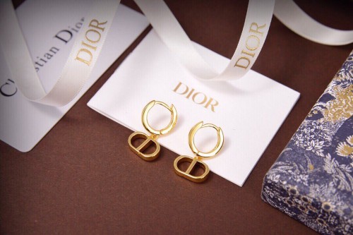 Dior New Product CD Letter Earrings