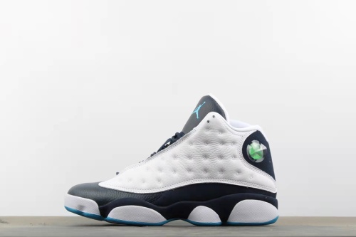 Air Jordan AJ13 Retro AJ13 Umpman Logo Obsidian