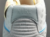 Union LA x Nike x Air Jordan 2 Grey Fog Men Vintage Basketball Shoes