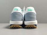 CLOT x Sacai x NiKe  LDWaffle＂Cool Grey＂Sports Casual Sneakers
