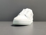 Louis Vuitton Trainer Sneaker Men White Shoes