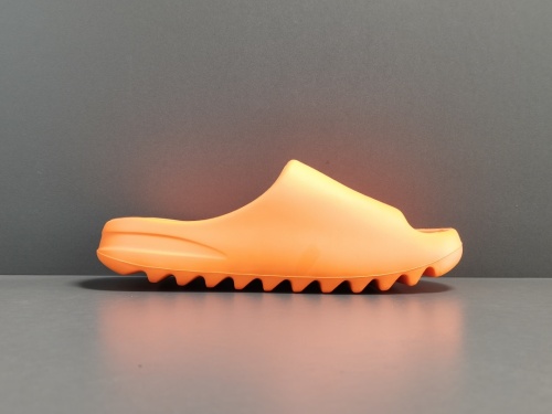 Adidas Originals Yeezy England Orange Casual Trend Slippers