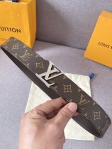 LOUIS VUITTON Men's LV 3 Steps Belt Width:40mm