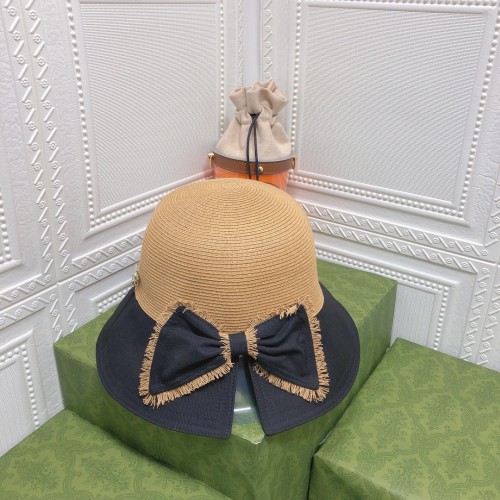 Chanel Western Style Straw Hat Beach Hat