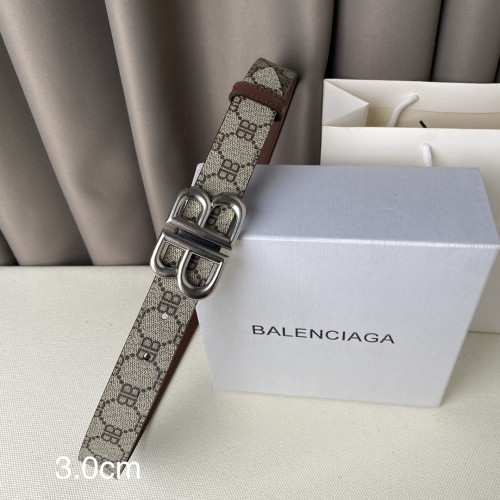 Balenciaga Classic Double Sided Cowhide Belt 3.0/4.0cm