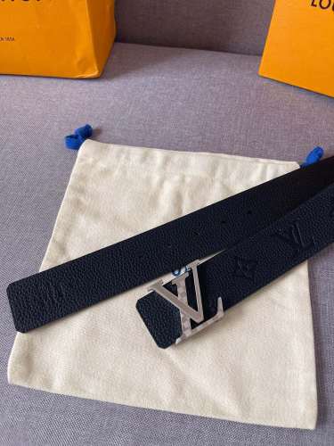 Louis Vuitton Classic Double Sided Cowhide Belt 4.0cm