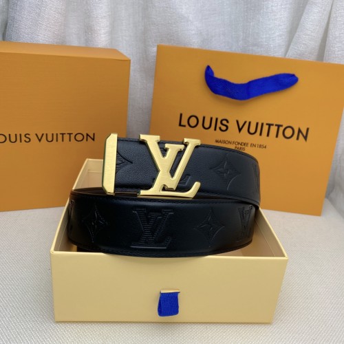 Louis Vuitton Classic Double Sided Cowhide Belt 3.8cm