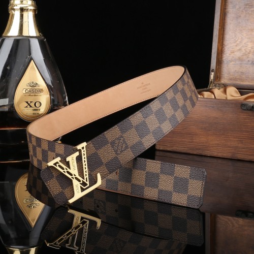 Louis Vuitton Classic Double Sided Cowhide Belt 3.8cm