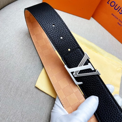 Louis Vuitton Classic Double Sided Cowhide Belt 4.0cm