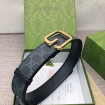 Gucci Classic Double Sided Cowhide Belt 3.8cm