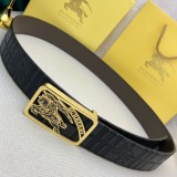 Burberry Double Sided Cowhide Belt 3.8cm