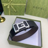 Gucci Double Sided Cowhide Belt 3.8cm
